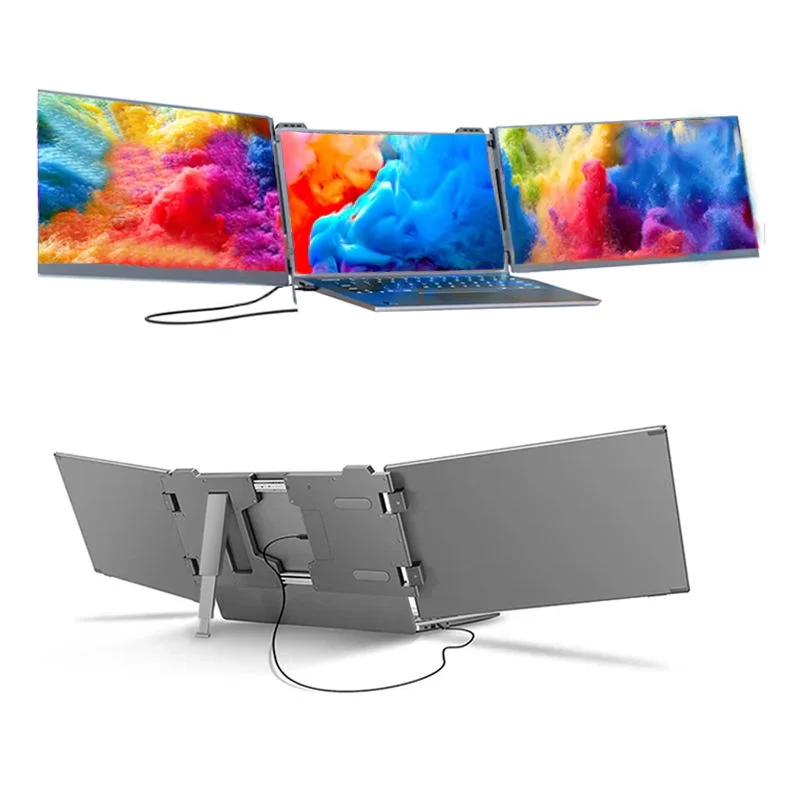 14inch One Cable USB-C Dual Screen Extended Display Extension PC Extender Portable Monitor For Dual Triple Screen Laptop