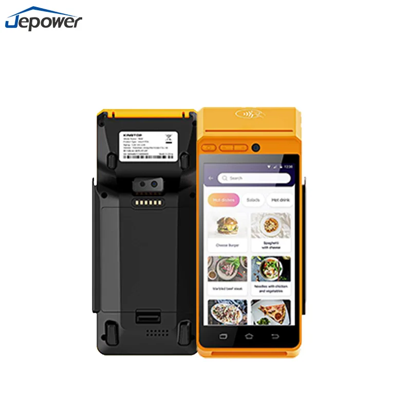 S600 POS Machine 5.5 Inch Android 12 NFC Wi-Fi Bluetooth USB 2GB RAM 16GB ROM Thermal Printer NFC Card Reader SDK Mobile POS