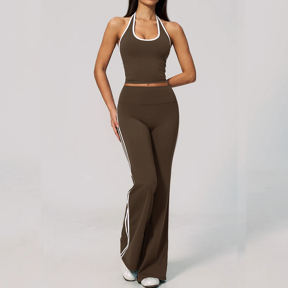 Fitness Clothing Women Yoga Set 2PCS Workout Outfits Gym Athletic Wear Yoga Set Sportswear Tracksuit Leggings Suits Sports Bra