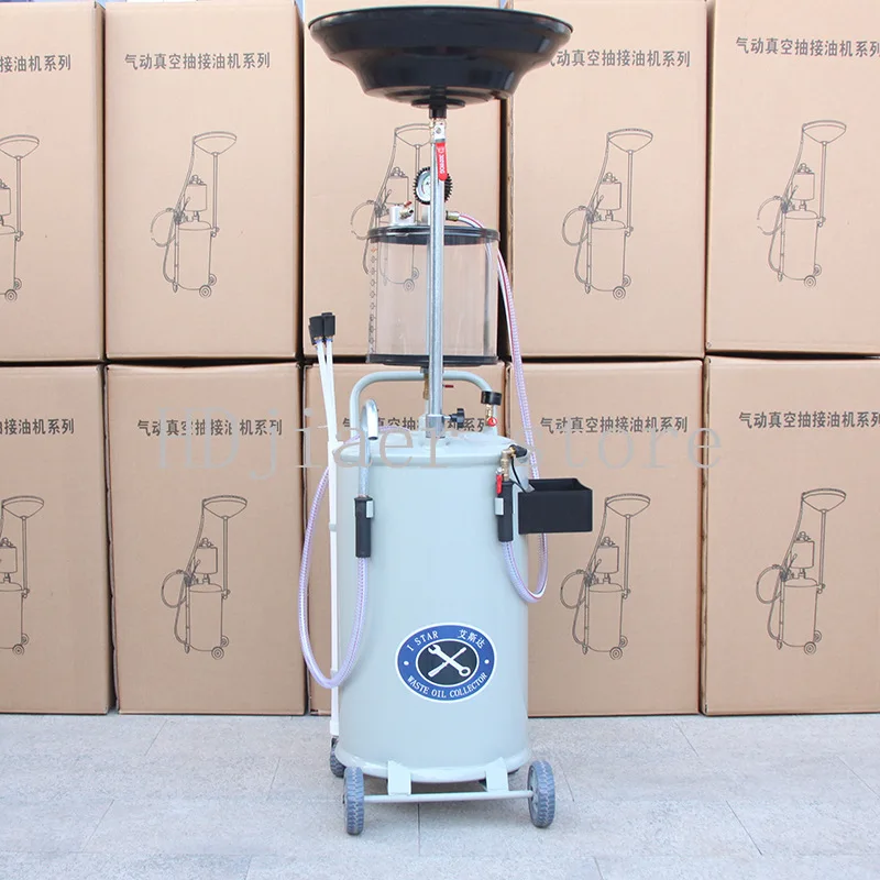 Ekstraktor oleju z pojemnikiem na zużyty olej - Pneumatyczna pompa olejowa do odzyskiwania, narzędzie do automatycznego wymiany oleju i konserwacji