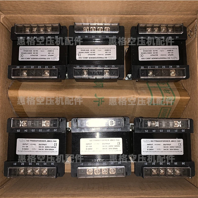 1 قطعة محول ضاغط الهواء اللولبي JBK3-63 JBK3-80 JBK3-100 محول 380 فولت إلى 220 فولت