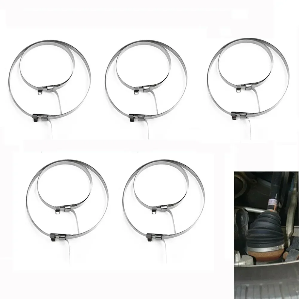 10x CV Half Shaft Boot Band Buckle Clamps CV Joint Banding Boot Axle Clamp Tool For Auto ATV Car Repair Removal Hand Tool NEW
