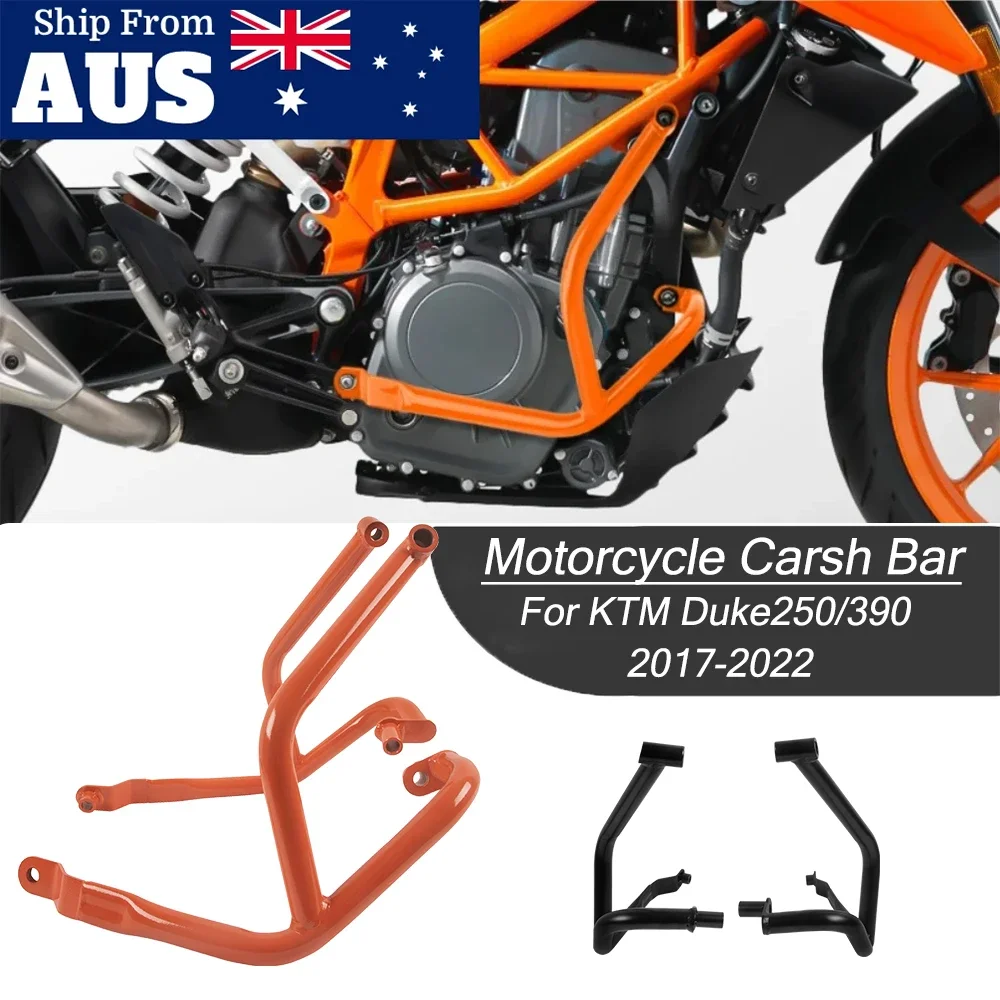 

Engine Guard Crash Bar Lower Bumper For KTM DUKE250 DUKE390 2017-2023 DUKE 200 2020-2023 Motorcycle Falling Protection