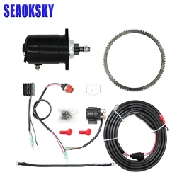Electric Start Conversion Kit For Tohatsu M25 M30 & More 2 Stroke 25HP 30HP Outboard Engine