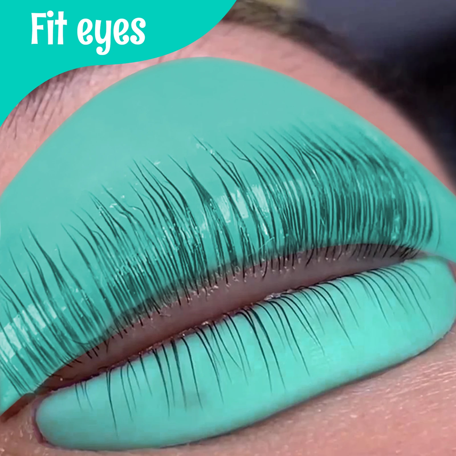 Lomansa 7 Pairs L Curl Silicone Eyelash Perm Pads Sticky Lashes Rod Shield Lifting 3D Eyelash Curler Accessories Makeup Tools