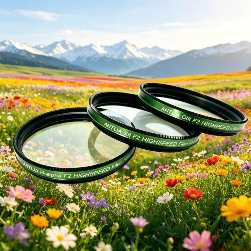 ANTLIA F2 High Speed Astronomical Filter for Telescopes Compatible with RASA8 RASA11 - Astrophotography Imaging IR Cut-off Optic