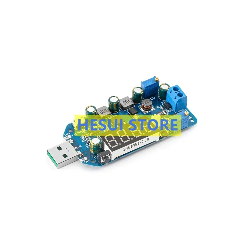 15W USB adjustable step-down power supply charging module 5V to 3.3V9V12V24V30V router DP2