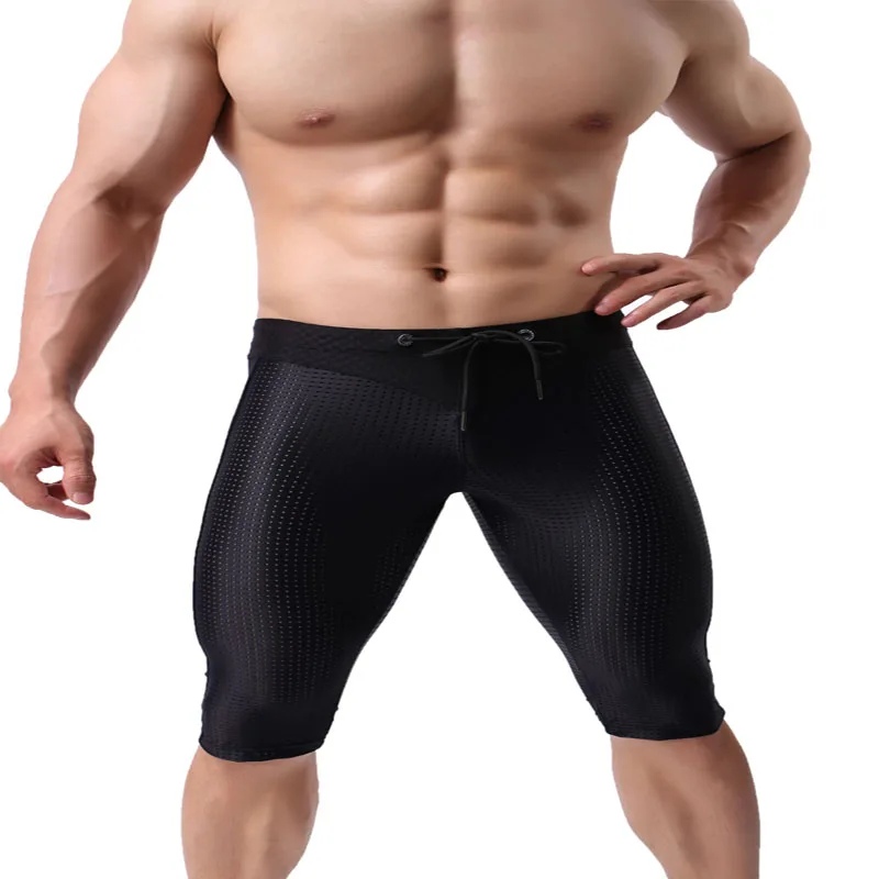 

Male Running Shorts Men Quick Dry Training Fitness Compression Gym Shorts Mens Sport Short Fitness Tight Trousers