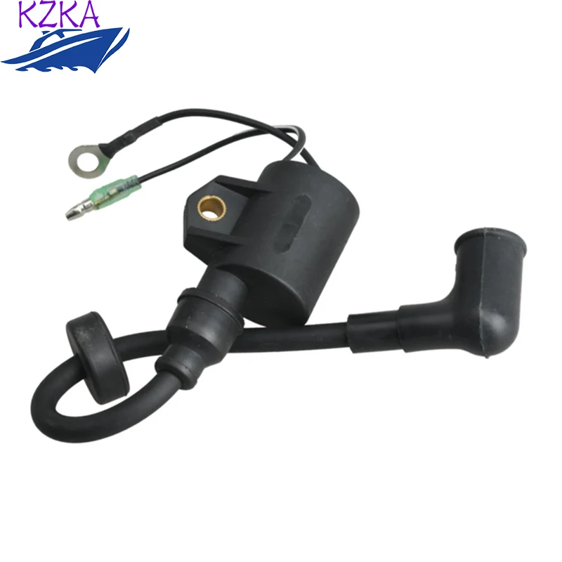 Ignition Coil 6H5-85570 For Yamaha Boat Motor 2Stroke 40HP 48HP 50HP 2Stroke 3Cylinder L3 6H5-85570-00 6H585570 Engine Parts