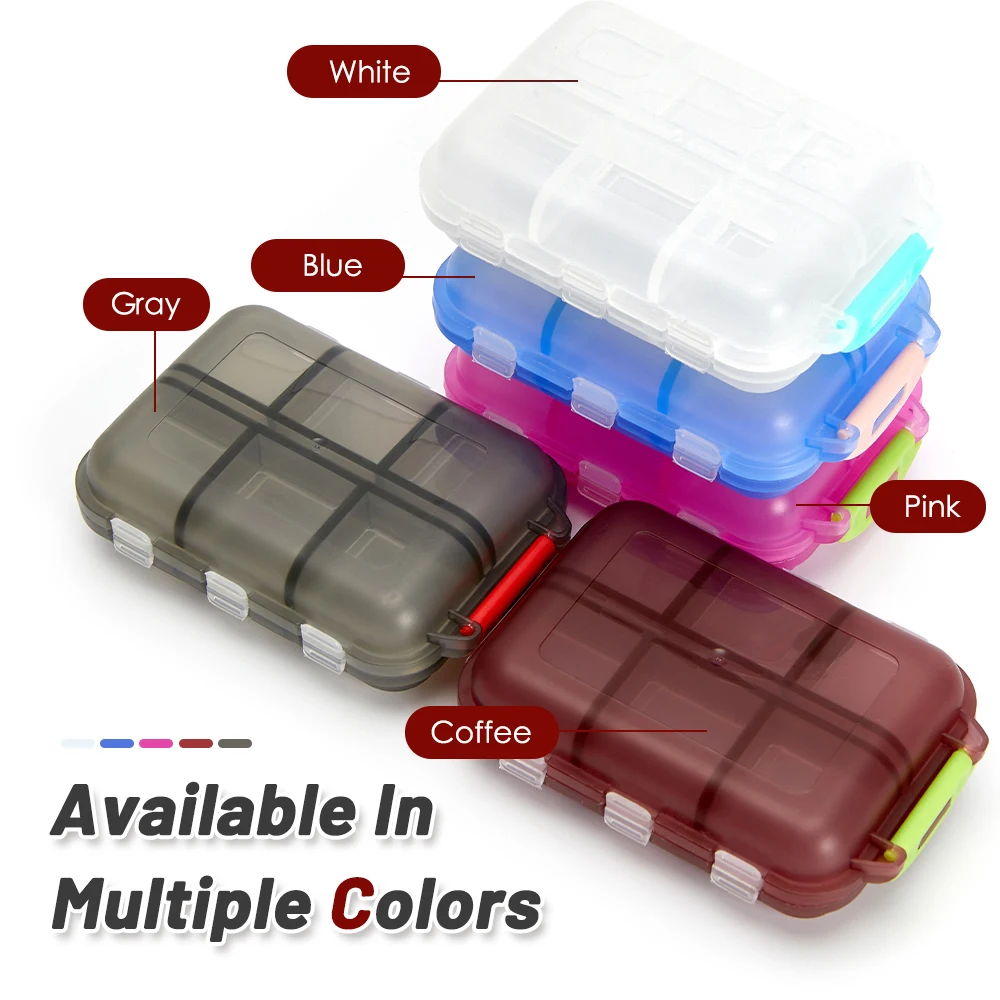 12 Grids Weekly Medicine Pill Box Pills Dispenser pill organizer Tablet Pillbox Case Container Pastillero Drug Storage Box