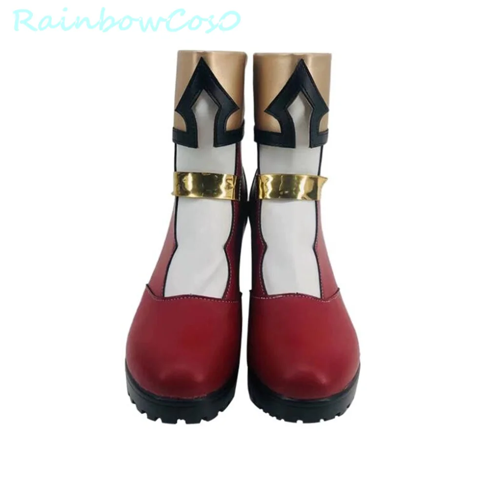 Charlotte Genshin Impact Cosplay Schuhe Stiefel Spiel Anime Halloween Weihnachten RainbowCos0 W3584