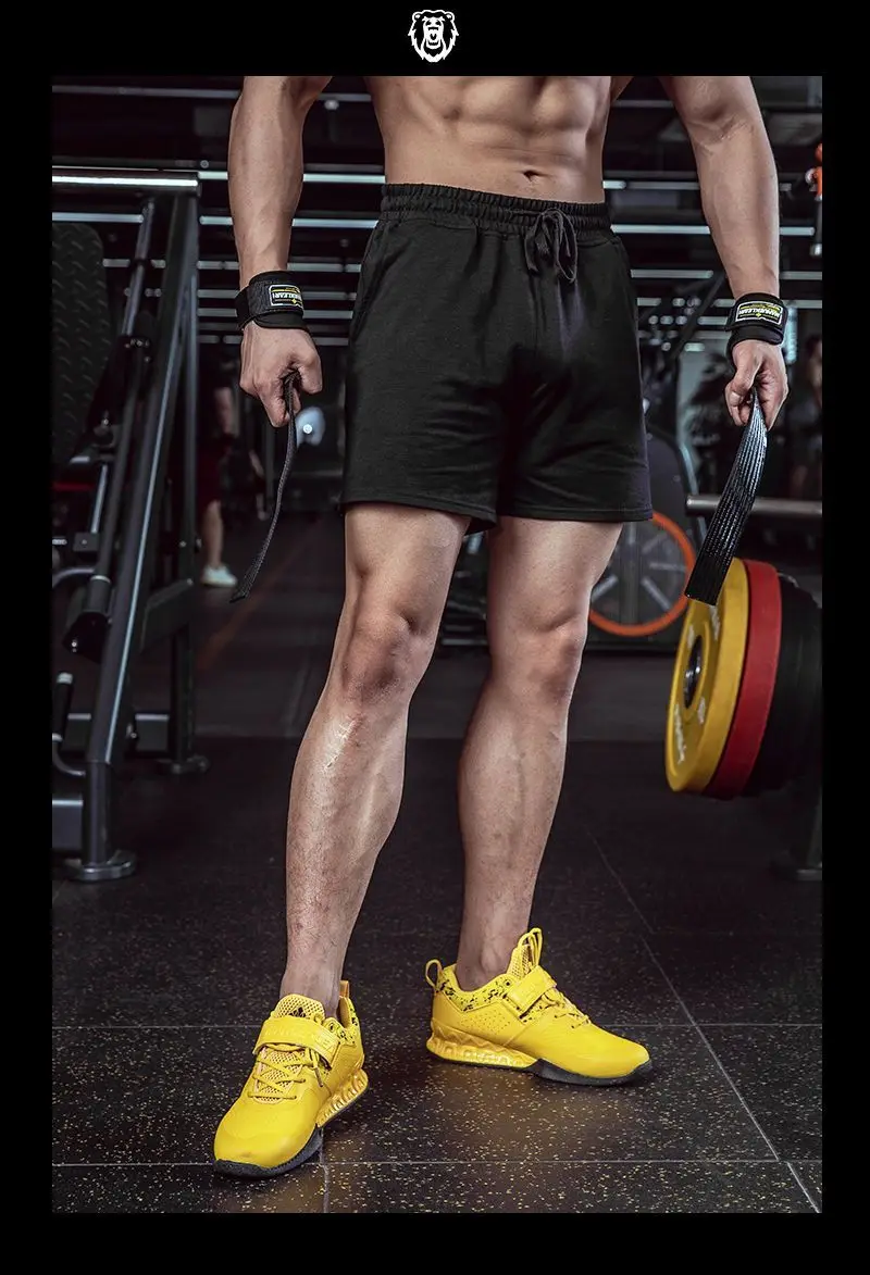 

2026 New Hot Selling Men's Weightlifting Shoes Indoor Fitness Comfortable Men's Squatting Hard Pulling Shoes