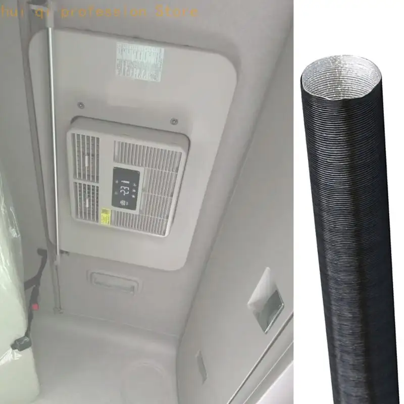 Starkes, stoßfestes 60-mm-Luftkanal-Kraftstoffheizungszubehör mit erweiterbaren Aluminiumfolienschläuchen für die H8WE – Detail 8
