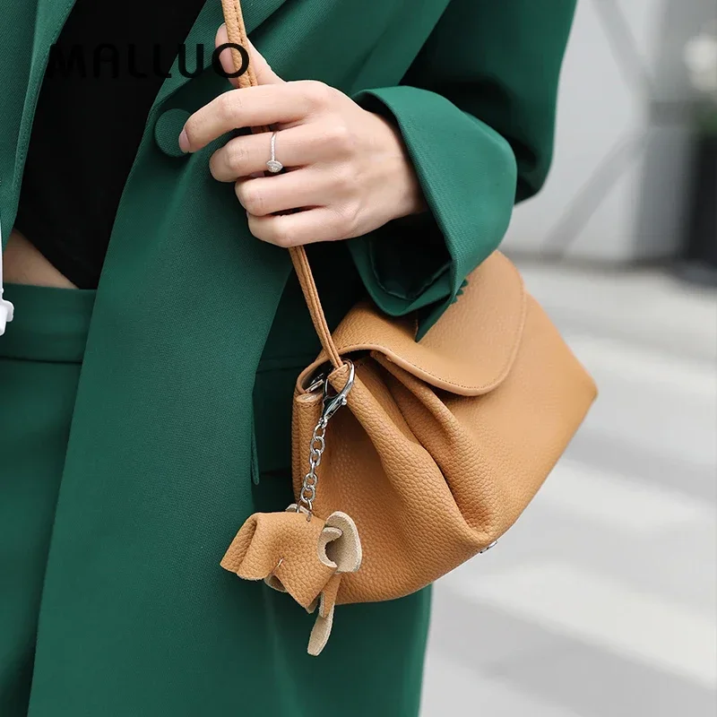 Lady Genuine Leather Handbag Women Designer Vintage Cowhide Small Shoulder Bags Female Messenger Crossbody Bag Lady Clutch Purse