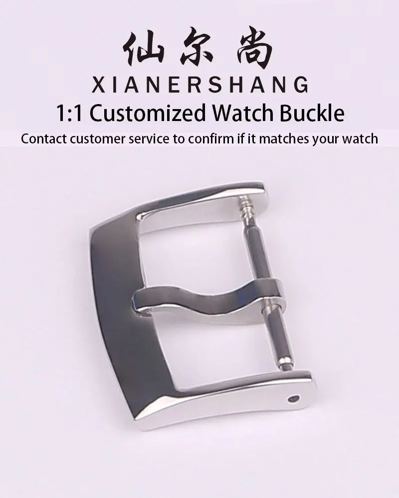 

Застежка для часов XIANERSHANG Custom LIMELIGHT GALA с английским текстовым логотипом, 16 мм, 14 мм, из нержавеющей стали 316L, полированная, с штифтовым креплением
