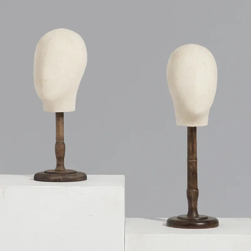Mannequin Head Model Prop Hat Display Holder Female Wigs Display Head Wig Display Stand for Salon Home Use