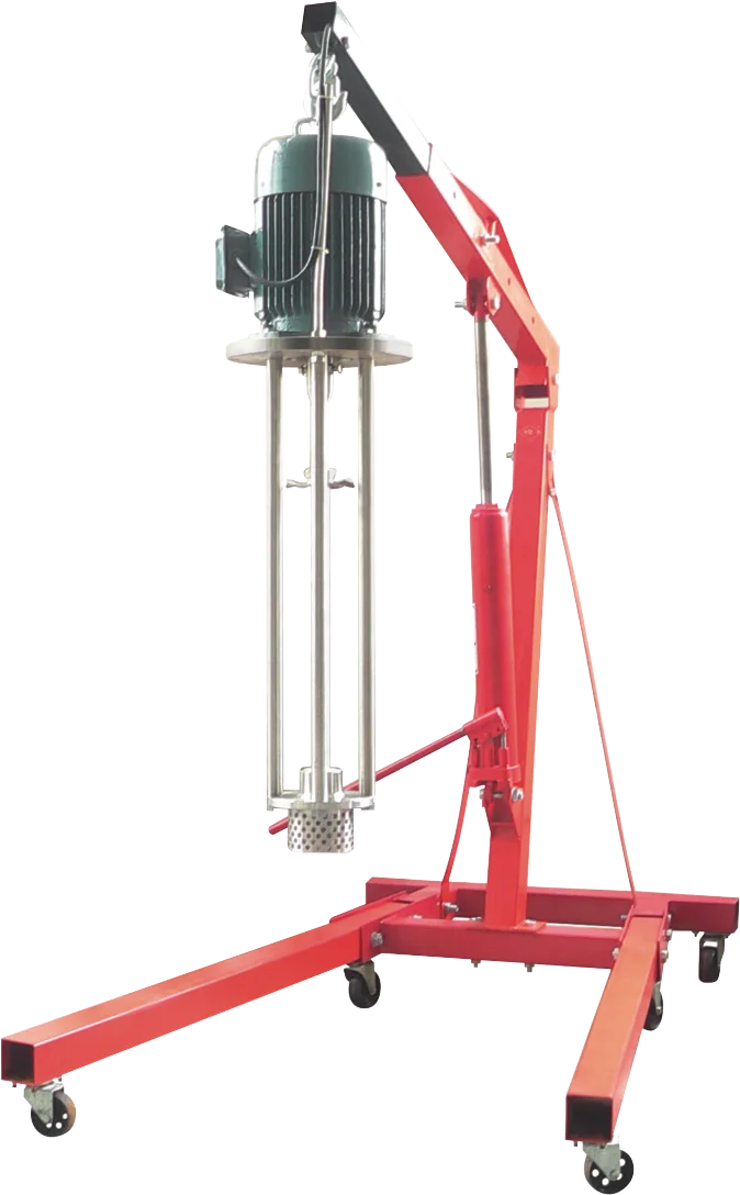 YDL Moveable Pneumatic Lifting High Shear Homogenizer