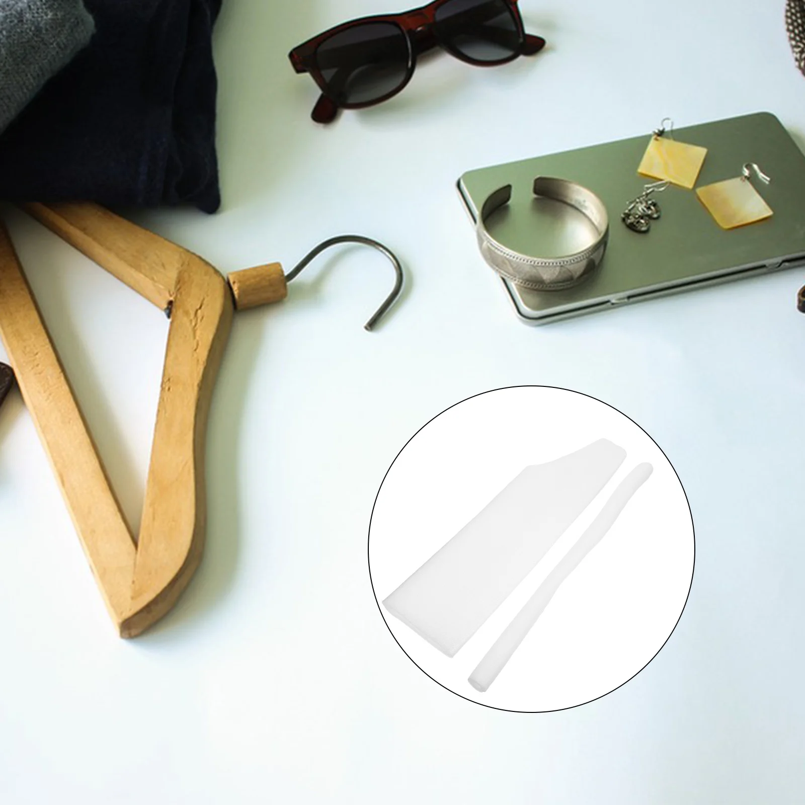 

4Pcs Photography Clothing Display Foam Pad Long Sleeve Form Adjustable Mannequin for Women Tops DIY Props 14-16cm