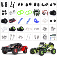 WLtoys 12423 Original Spare Parts  Set RC Car Dog Bone Ball Screw Adaptor Shock Mount Tire Sponge Position Pin Assembly