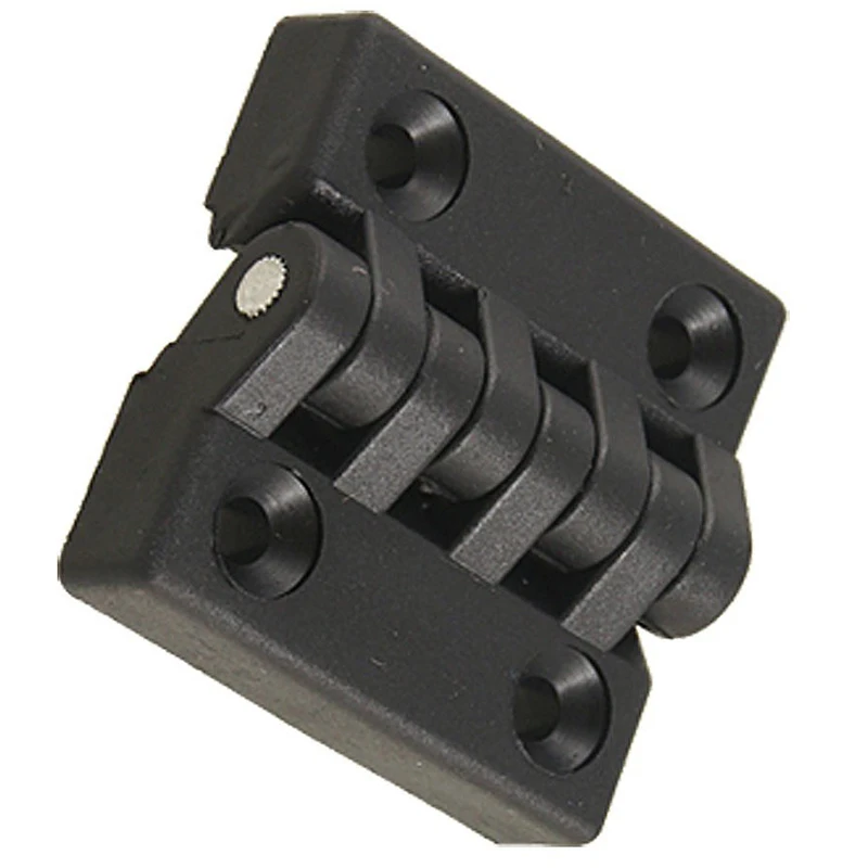 New Hinge for barrier, ball bearing, plastic, robust, 40 x 40 mm