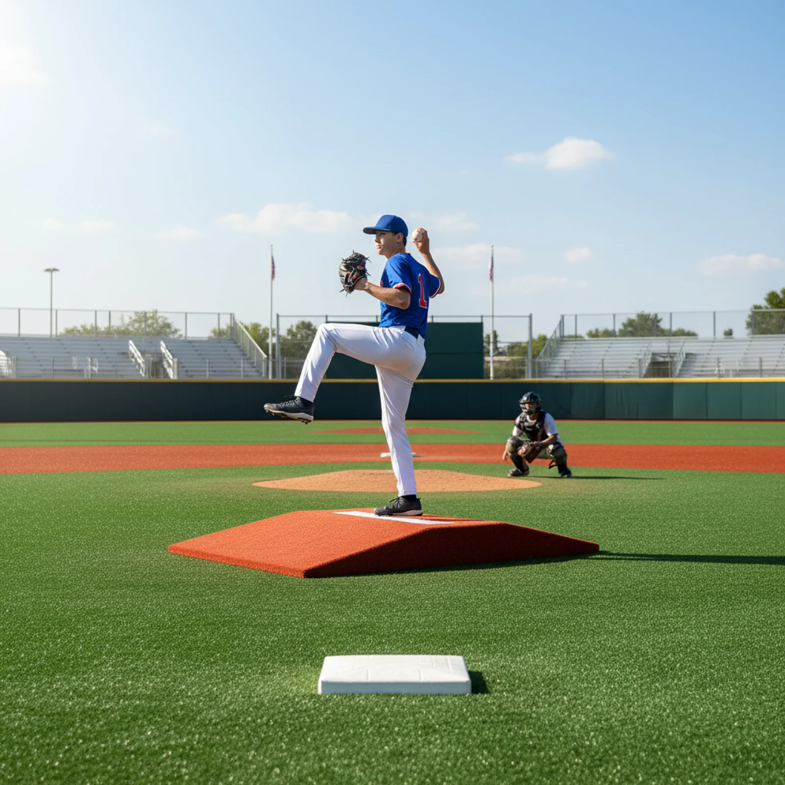 plateforme-de-lancer-de-baseball-en-eva-outil-d'entrainement-professionnel-pour-lanceur-poignee-facile-a-transporter-pour-la-pratique-en-interieur-et-en-exterieur