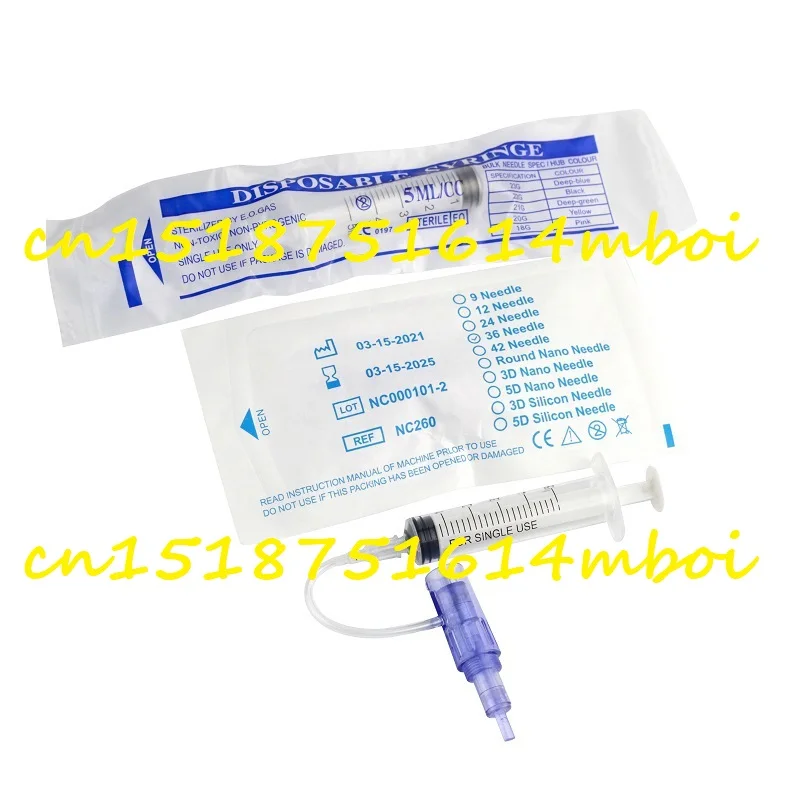 Handheld Introduction Device Microcrystalline Pen MTS Middle Layer Freeze Dried Powder Moisturizing