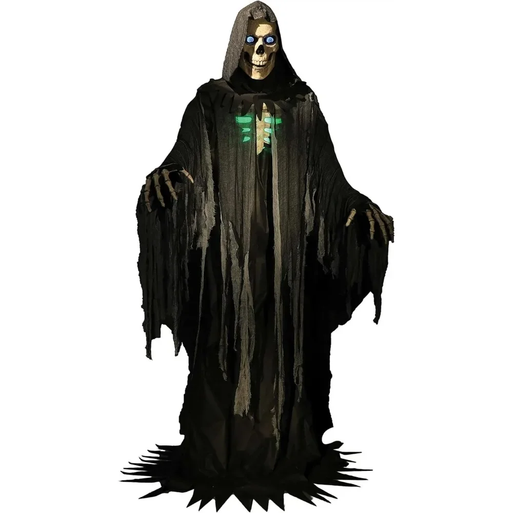 Towering Reaper Animated Prop 10' Halloween Animatronic Lifesize