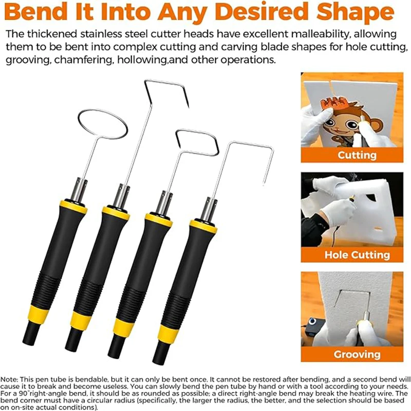 

Электрическая ручка для резки пены с регулируемой температурой переменного тока, инструмент с подогревом для изготовления моделей поделок, набор режущих инструментов для любителей DIY