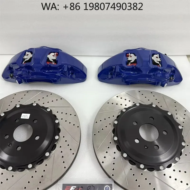 

6 Piston 380*34mm Hole Line Disc Brake Kit High Performance Racing System For Mid-size Luxury SUV Universal Modification Upade P
