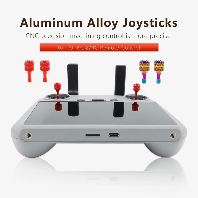 Joystick de controle remoto RC Pro2 Thumb Rod Substituir joystick para DJI Mavic 4Pro / Air3S Acessórios para drones