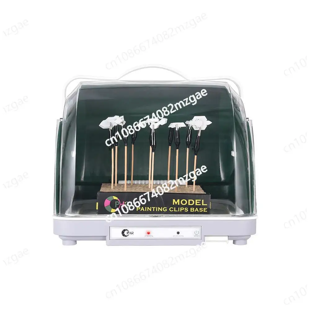 Model Paint Drying Box, Paint Spraying Small Dryer, Figure Coloring Ornament, Dust-proof Paint Baking Box