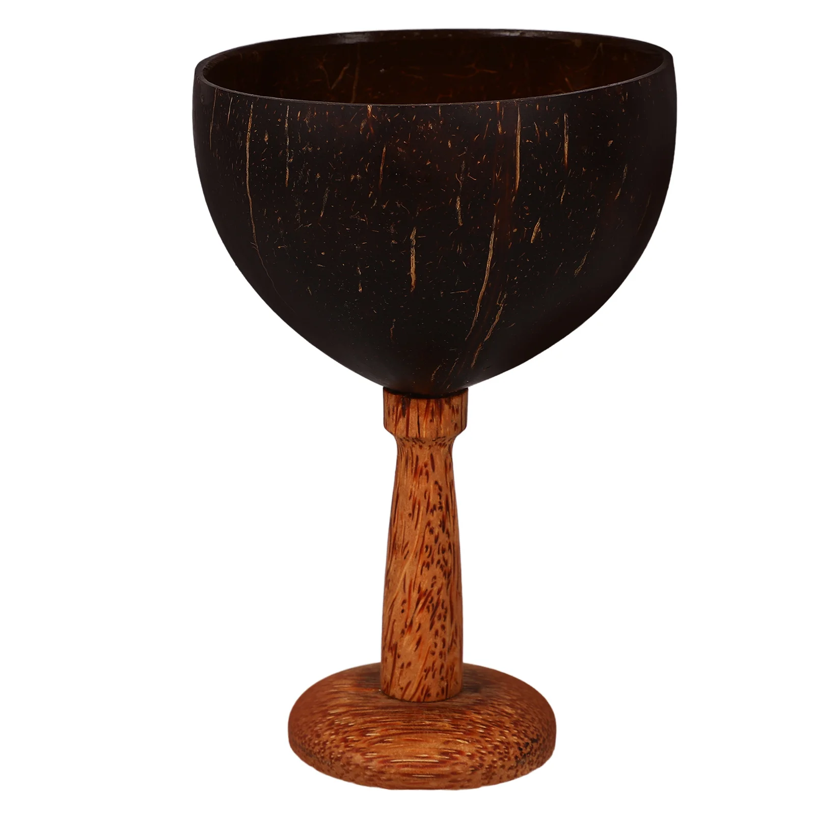 

Coconuts Shell Goblet Cocktail Cup Hawaiian Home Use Party Wine Holder Reusable Wine Cup Coconuts Cups