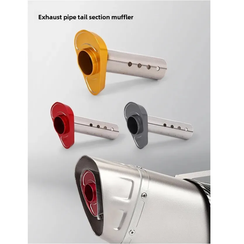 Four Colors Available Motorcycle Modification Exhaust Pipe S ilencer K10 Industrial Triangle Tail Special S ilencer