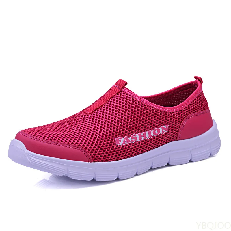 Women  Shoes Breathable Mesh Sandals Shoes Lightweight Quick-drying Comfortable Women Slip-On Mules Flats