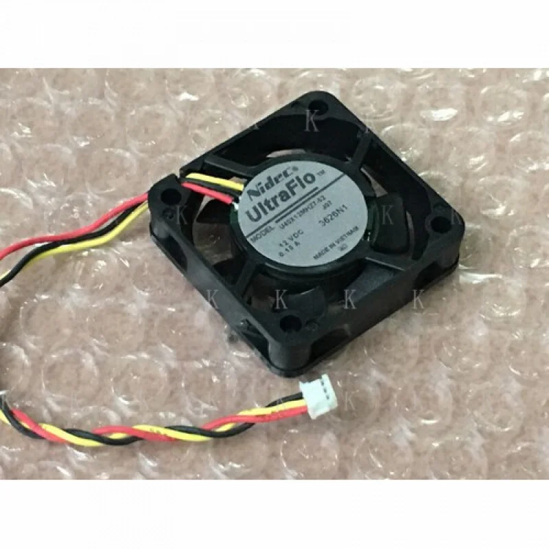 C    1pcs for Nidec U40X12MHZ7-52 3-wire 12V 0.10A  4cm 3pin for projector fan