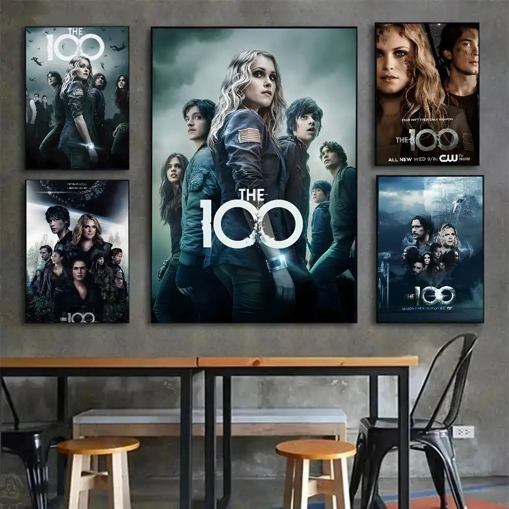 عرض المسلسل التلفزيوني للموسم 100 ملصق فني مع مطبوعات هدية تزيين غرفة النوم وغرفة المعيشة