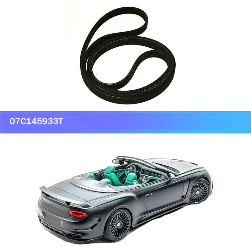 

AEA6-1 PCS Serpentine V Belt Car Accessories For Bentley Continental Gt Gtc & Flying Spur