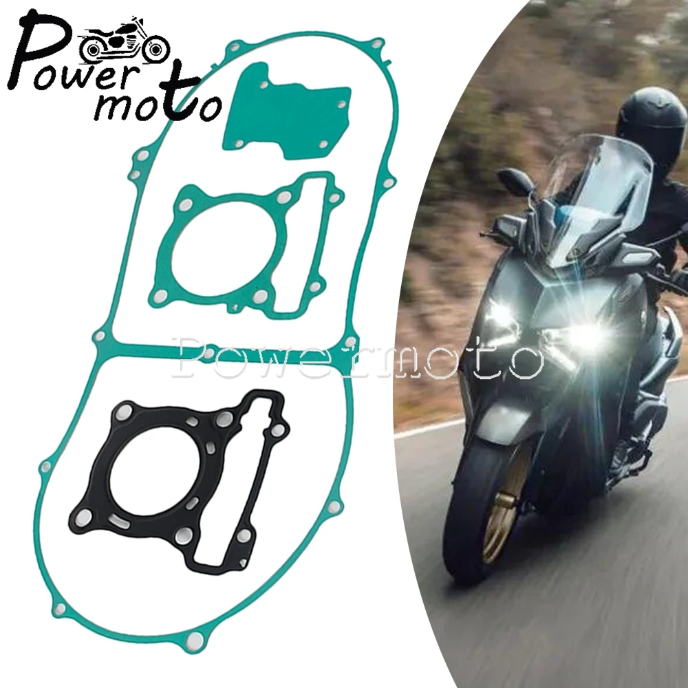 Motorcycle Engine Complete Full Cylinder Head Overhaul Gasket Mat Repair Pad For Yamaha NMAX155 150 TRICITY 155 150 ABS MW150A