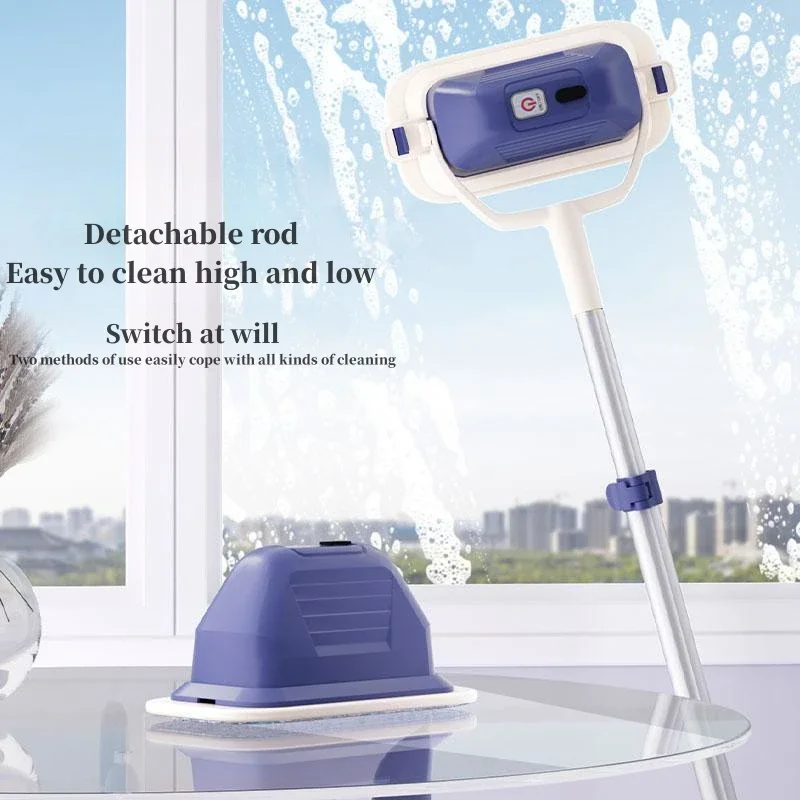 XIMEIJIE electric window cleaner removable telescopic household handheld cleaner wireless brush wet and dry multi-function gift