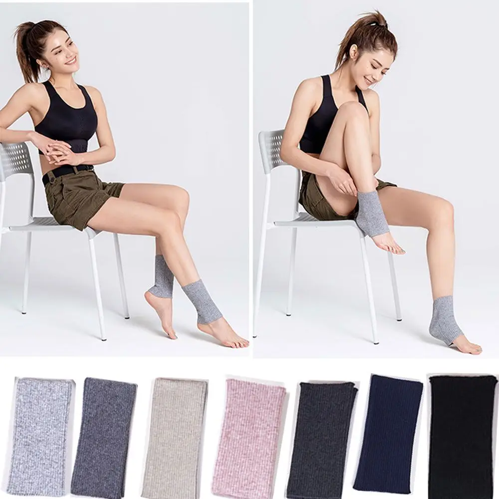 New Solid Color Multicolor Ankle Sleeve Winter Outdoor Cold Protection