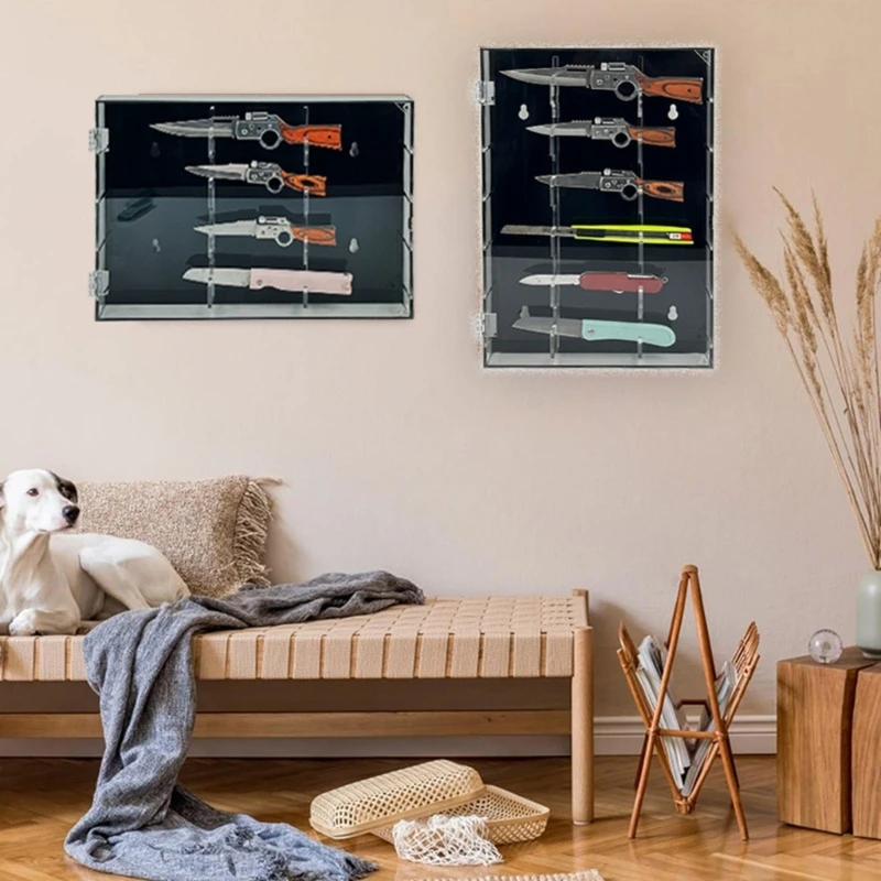 multilayer-folding-cutter-display-case-clear-cutter-display-box-cabinet-tool-display-stand