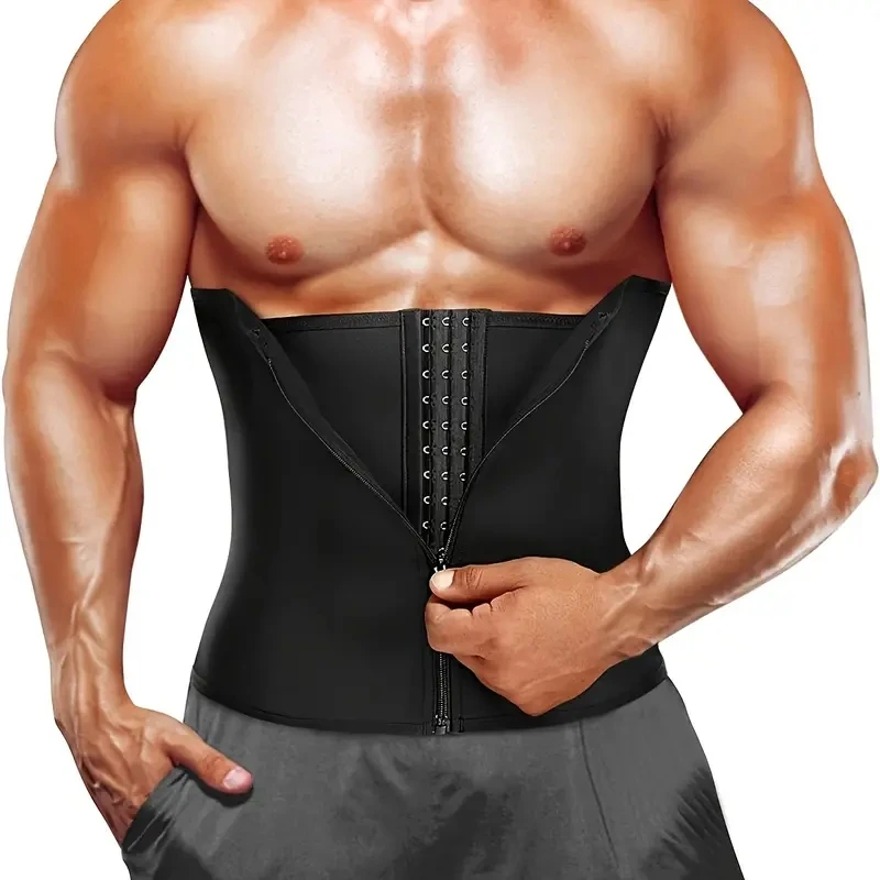 Lose Weight Instantly with this Adjustable Corset Waist belt for Men