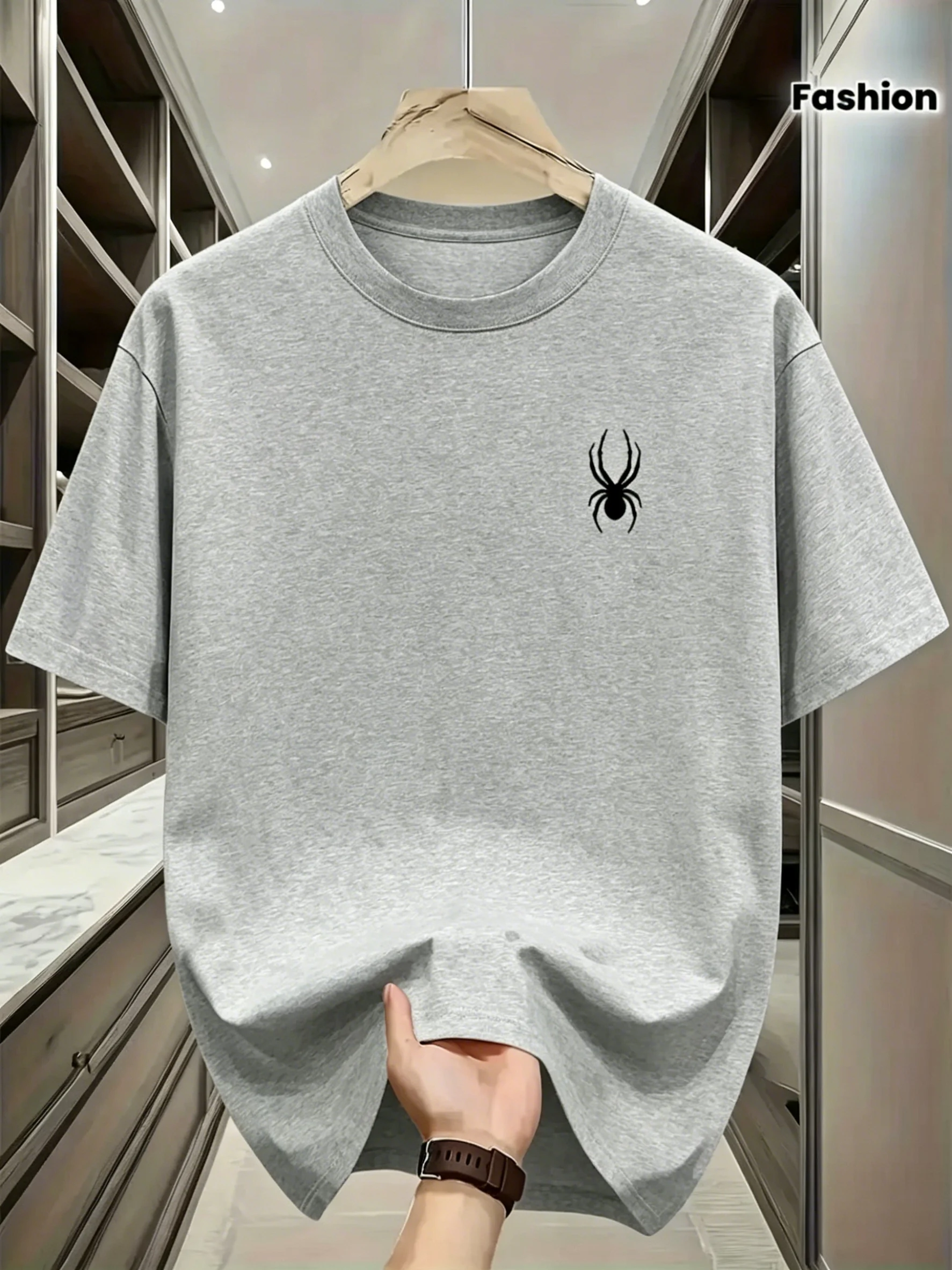 Short-sleeved T-shirt with sma - đánh giá và giá Summer Clothing Affordable