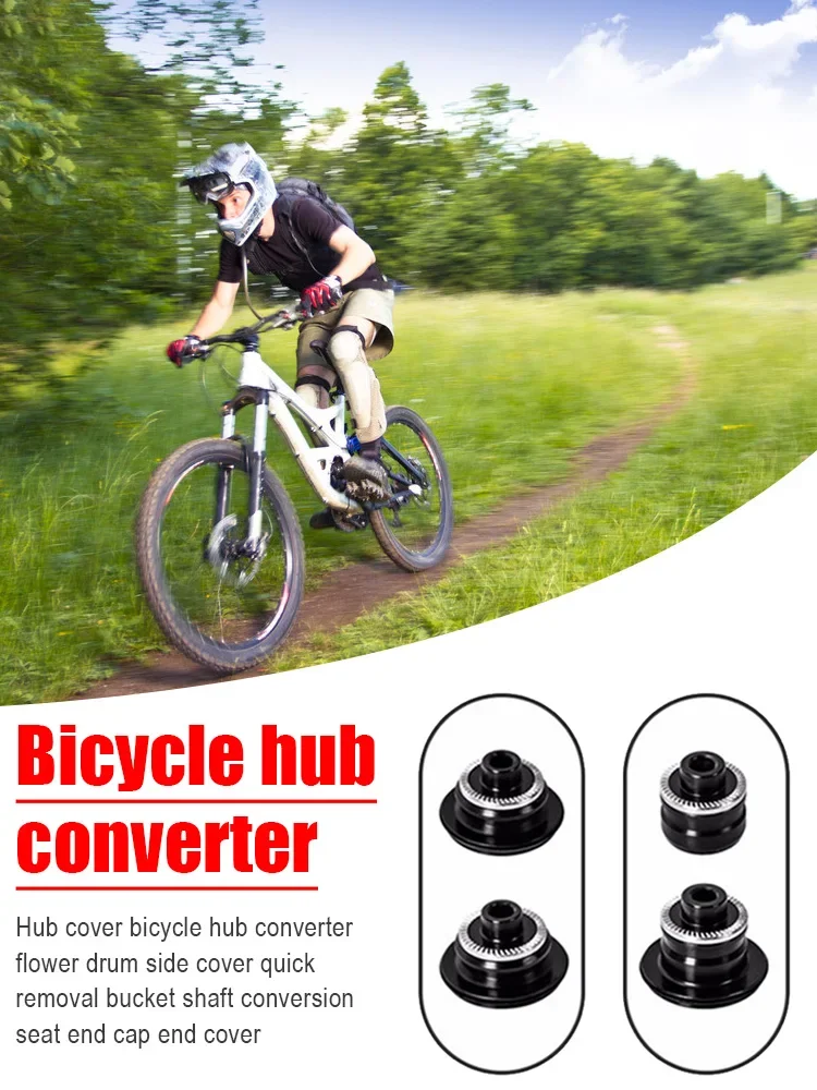 Koozer MF480 XM460 XM490 XR420 Hub Cap MTB Bicycle Hub Converters Mountain Bike Hub End Cap Adapter QR Or THRU Cap Adaptor