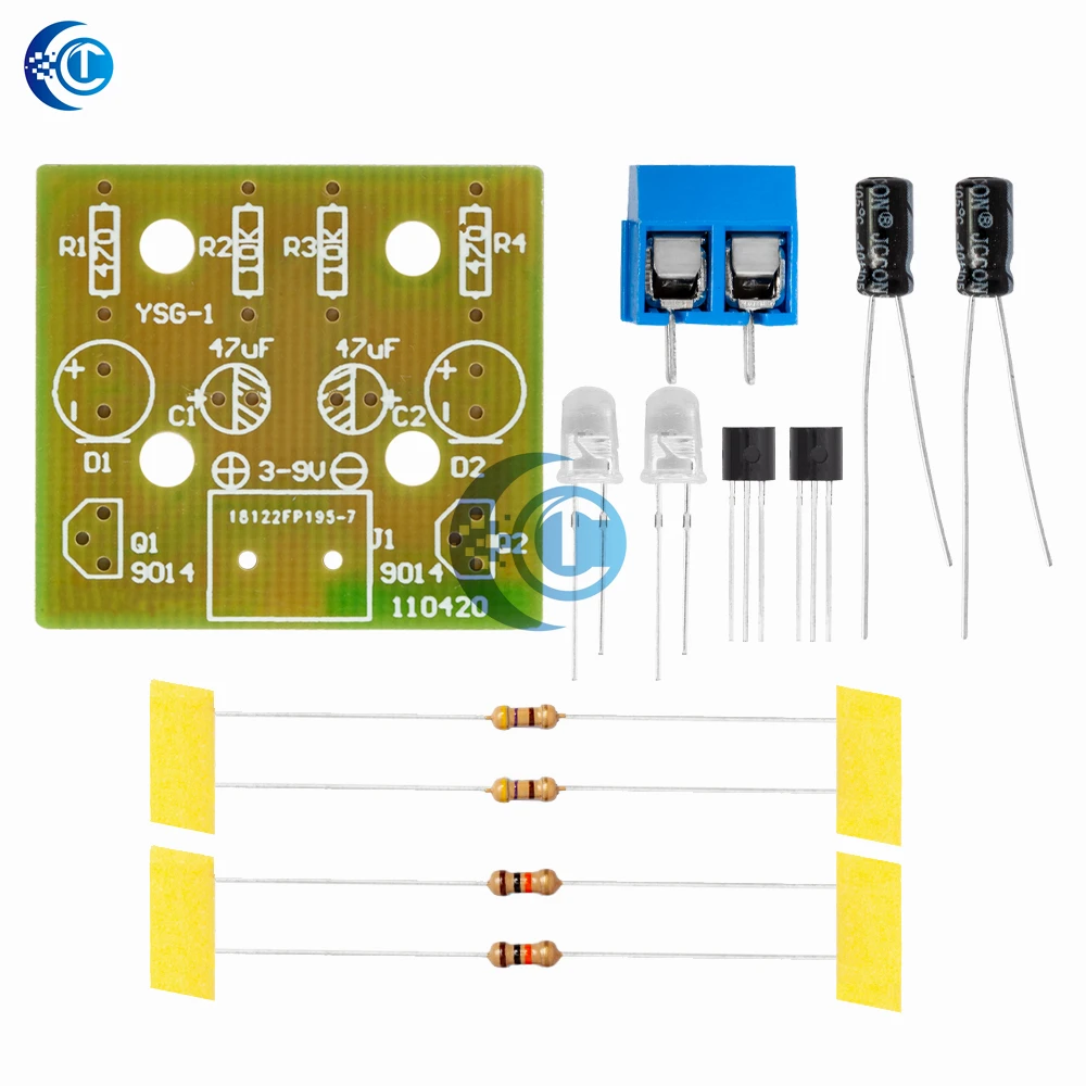 LED Flash DIY Kit - Simple Electronic Circuit Module for Arduino