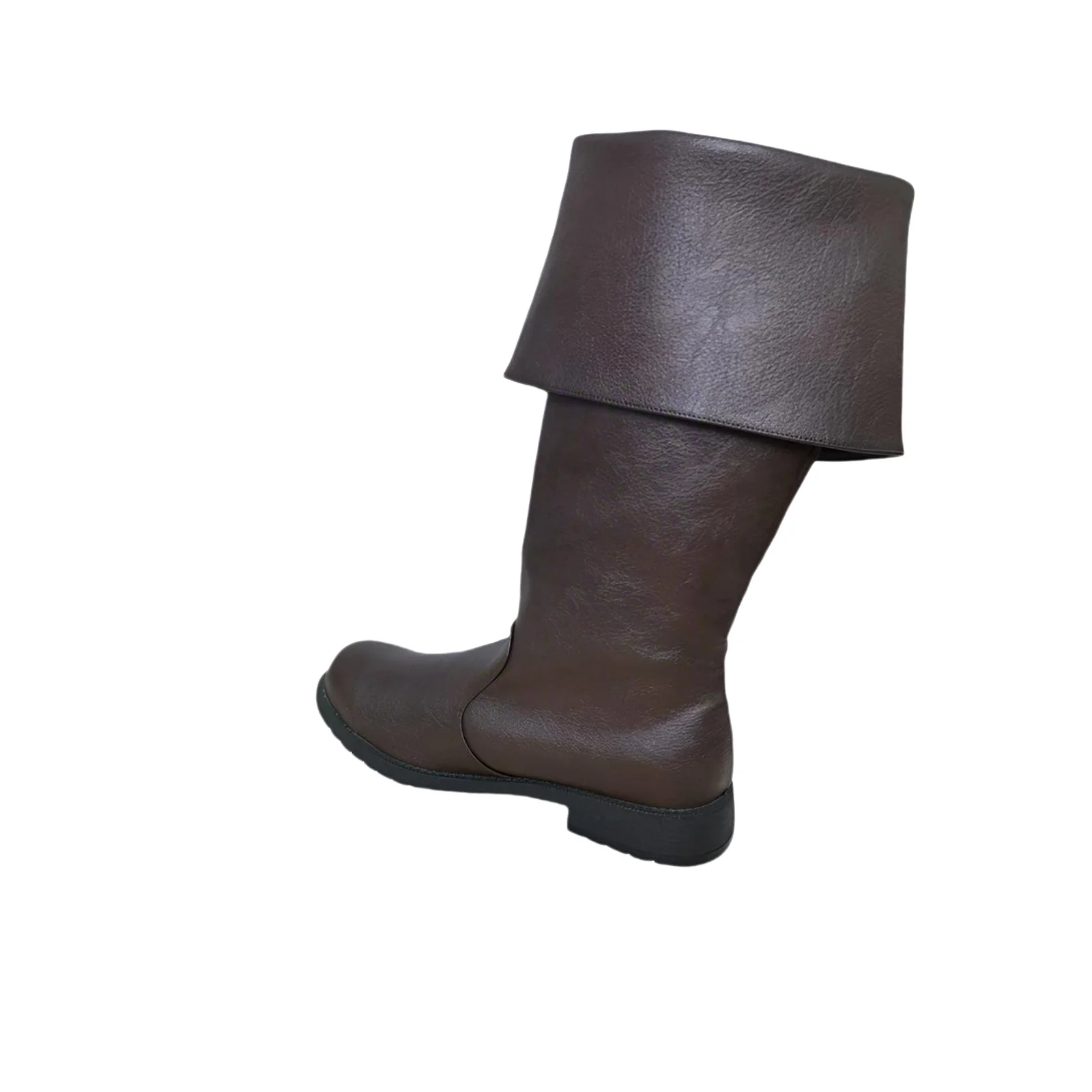 Botas de pirata medievais masculinas, botas de guerreiro viking renascentista com cadarço, calçados góticos, sapatos de fantasia de Halloween