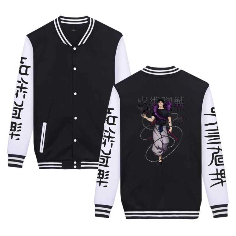 

Japanese Jujutsu Kaisen Anime Manga Men's Jacket Jacket Autumn and Winter Thickened New Men's and Women's Jacket Couple Clothing