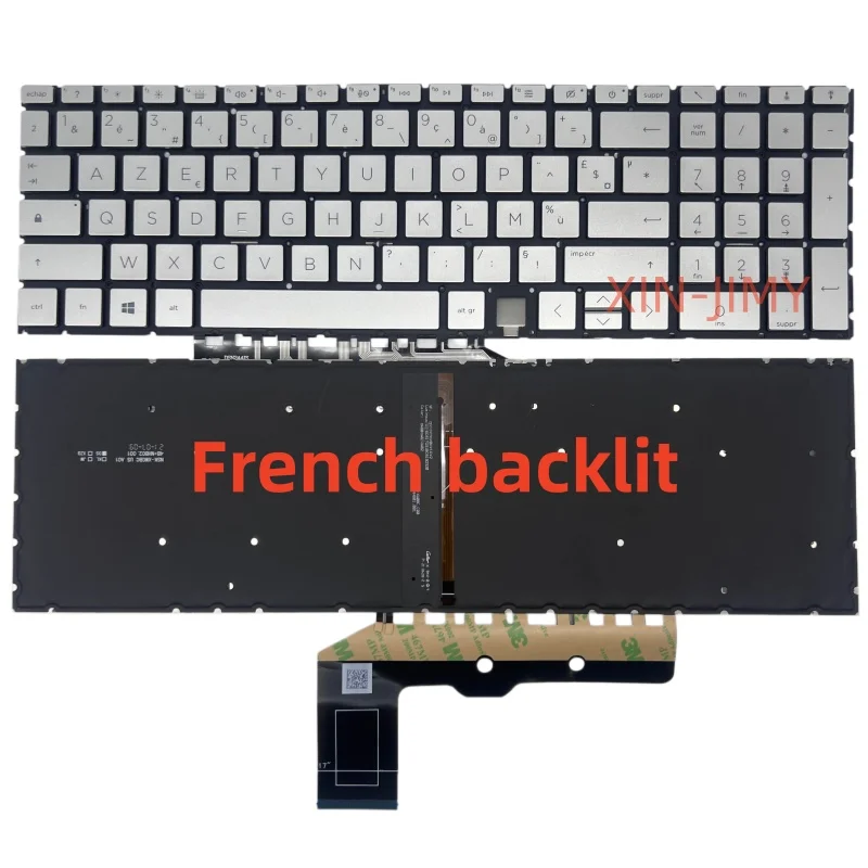 French Backlit Lapt…