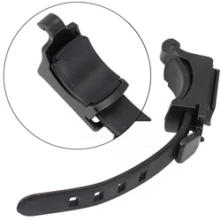 Road Bicycle Head Light Holder Adaptor Bicycle Front Lamp Bracket Black Bike Light Clip Cycling Bicycle Accessories