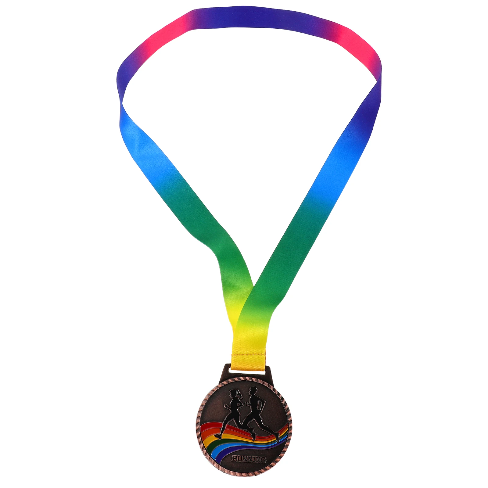 

High Craftsmanship Marathon Medal Zinc Alloy Polished Finish Unique Athletics Theme Running Race Awards Sports Prizes Adults